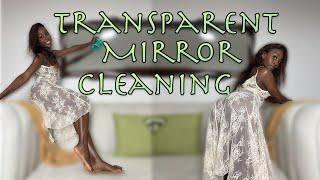 The Ultimate Transparent Cleaning with Jade | Mirror Cleaning Routine