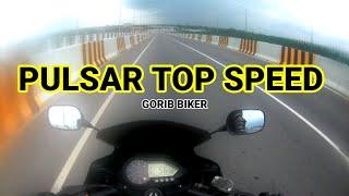 Pulsar Top Speed Test In Dhaka Mawya Bhanga Express Highway | Gorib Biker MotoVlog | Jago Bangladesh