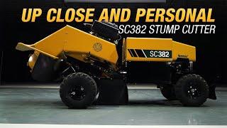 Walkaround of the Vermeer SC382 stump cutter