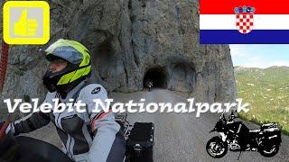 Mit dem Motorrad über den Veliki Alan Pass in Kroatien durch den wilden Velebit Nationalpark