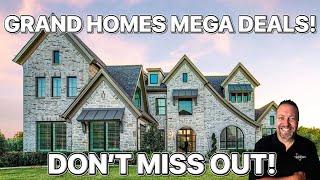 Biggest Grand Home Deals Of 2024 In Forney, TX! Act Fast!