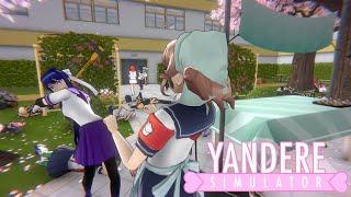 Killing Everyone with the Pickaxe but the Student Council is last | Yandere Simulator Demo