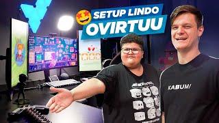 Visitando o SETUP SUPER FOFO do OVIRTUU | KaBuM! na Estrada