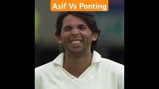 Mohammad Asif Sets Up Ricky Ponting With Magical Swing and Seam Bowling