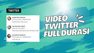 Recommended twitter account full duration indo