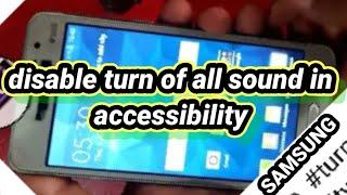 #disable  #turn  #of  #all  #sound #in  #accessibility  #problem  #thik  #kaise  #kare