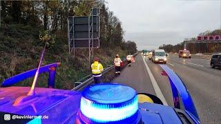 Reifenwechsel auf der Autobahn – Mit dem THW im Einsatz auf der Autobahn | GoPro Hero 11