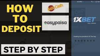 How To Deposit Money on 1xBet || Easypaisa To JazzCash 