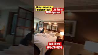 3 things owners in MGM Signature get that renters do not Las Vegas Real Estate mgm rental pool