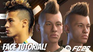 How to create NEYMAR JR (SANTOS FC) in EA FC25