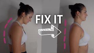 FIX YOUR POSTURE in 12 MIN & reduce backpain - Daily Stretch Routine