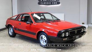 1977 Lancia Beta Montecarlo Manual Walk-around Video | Restored Exceptional Example For Sale UK