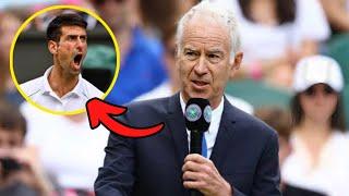 BOMB! JOHN MCENROE CRITICIZES CROWD THAT BOOED NOVAK DJOKOVIC! TENNIS NEWS TODAY