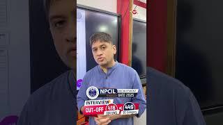 New trend, NPCIL EWS cut off less than SC through GATE | 100% selection on Interview marks