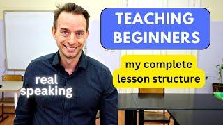 How to Teach English to Beginners: Creating a Full Lesson