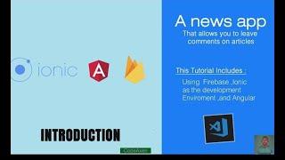 Ionic 4, angular and Firebase Tutorials