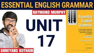 Essential English Grammar by Raymond Murphy | Raymond Murphy English Grammar (Unit 17)