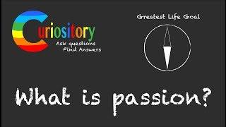 What is following your passion?