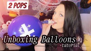 Unboxing New Balloons + ASMR tapping