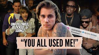 Justin Bieber BLOCKS Scooter Braun & old team... bye bye bye!