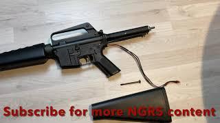 Tokyo Marui M4 Sopmod EBB Next Gen to M16 Full Stock Conversion - M16 M16A1 M16A2 !!