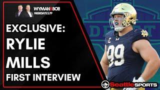 EXCLUSIVE: #Seahawks DL Rylie Mills - First Post-NFL Draft Interview | #SeattleSports