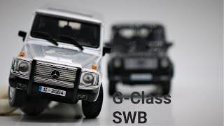 Mercedes Benz G-Class SWB  - AutoArt  - Unboxing, car history and model car review