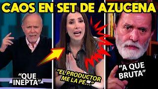 VIERNES KARMA! TERRIBLE ERROR DE AZUCENA. LE DEJAN ABIERTO MICRO. INSULTÓ A SU PRODUCTOR.  DAN AIRE