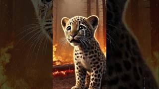 Very sad story of baby leopard #humanity #cow #cowlover #animals #shortsfeed #leopard #wildlife #ai