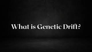 What is Genetic Drift?