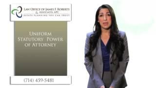 Uniform Statutory Power Of Attorney