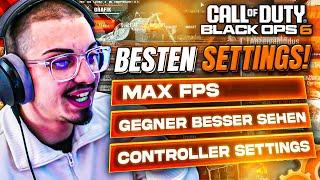 Die *BESTEN* SETTINGS für BLACK OPS 6! ️ (MOVEMENT, FPS, CONTROLLER, AUDIO)