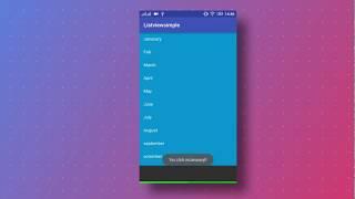 Listview in android studio 2 3 new 2017 new