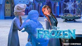 Queen Anna and Elsa at Christmas in the Arendelle Ice Calamity | Frozen [Fanmade Scene]