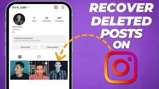 How to Recover Recently Deleted Posts on Instagram  (2024) | recently deleted instagram