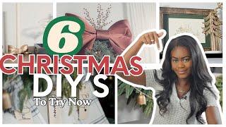 6 CHRISTMAS DIY'S (YOU MUST TRY NOW) GIANT BOW | BELL GARLAND AND MORE