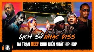 Lịch Sử Nhạc Diss: Ba Trận Beef Kinh Điển Nhất Hip-hop