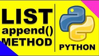 List append Method | FREE Python Programming Tutorial | in preparation for Algorithmic Trading