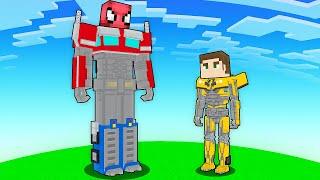 FERİTED vs TARIK TRANSFORMERS DÜNYASINA IŞINLANDI - Minecraft