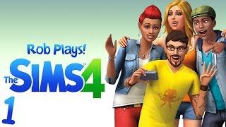 The Sims 4 Gameplay Walkthrough Playthrough Part 1 - Bunny SLIPS!