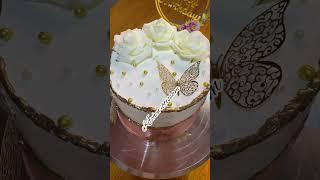 Easy QUICK AND SIMPLE BEGINNER CAKE DECORATING Ideas#shorts#asmr#love#cake#happy