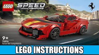 LEGO Instructions | Speed Champions | 76914 | Ferrari 812 Competizione