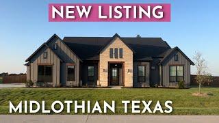 NEW CONSTRUCTION HOME FOR SALE in MIDLOTHIAN, TEXAS! | 2980 Claire Dr. Midlothian, Texas