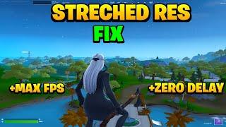 How To Get THE BEST STRETCHED RESOLUTION in Fortnite Chapter 2 Remix ️ (FIX Stretched Resolution)