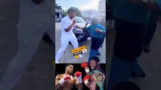 Ghanaian legend Azuma Nelson with Anthony Joshua￼ share their experience together as boxers￼