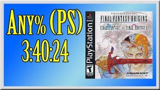 [First Attempt] Any% in 3:40:24 | Final Fantasy (PS1)