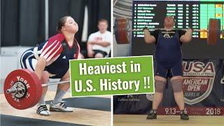 Heaviest American Women's Snatch and Clean & Jerk