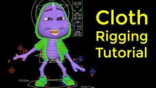 How to rig cloth | Rigging techniques without using simulation | Puppeteer Lounge Free Tutorial