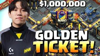 LIVE - NAVI's fights for SURVIVAL in $1 MILLION Clash Worlds JUNE Qualifier! Clash of Clans