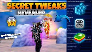 Revealing Best No Recoil Tweaks for BlueStacks Secret Settings Unlocked Free Fire | Bluestack 5